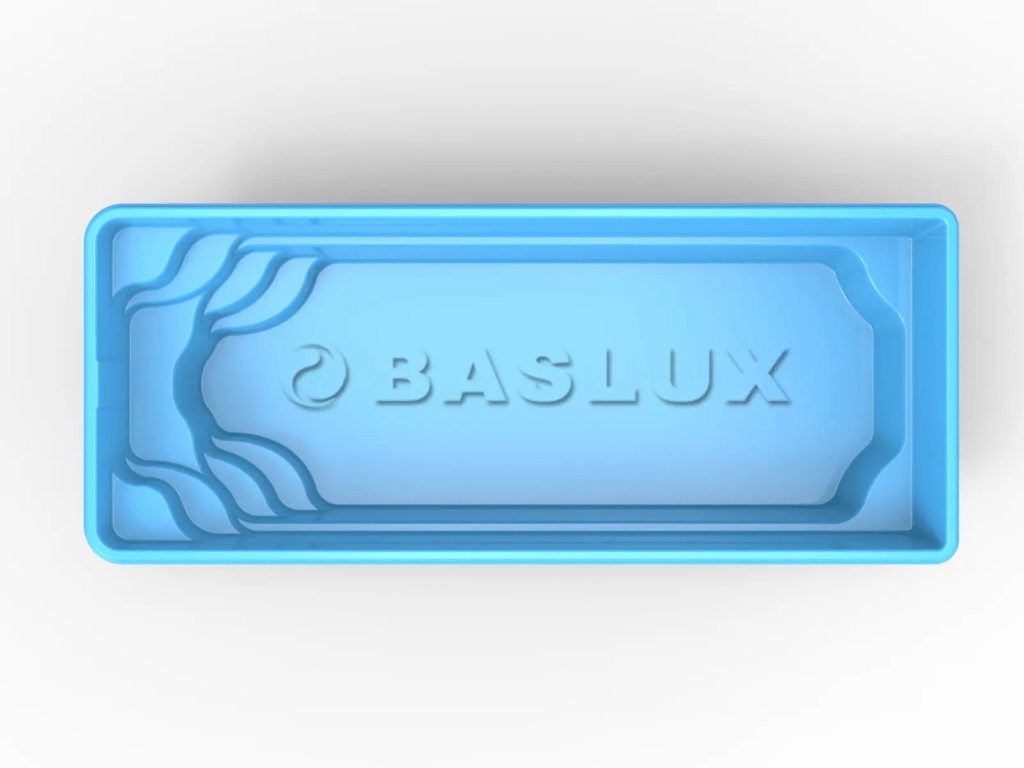 Glasfiberpool HAITI 7,50m x 3,10m x 1,50m