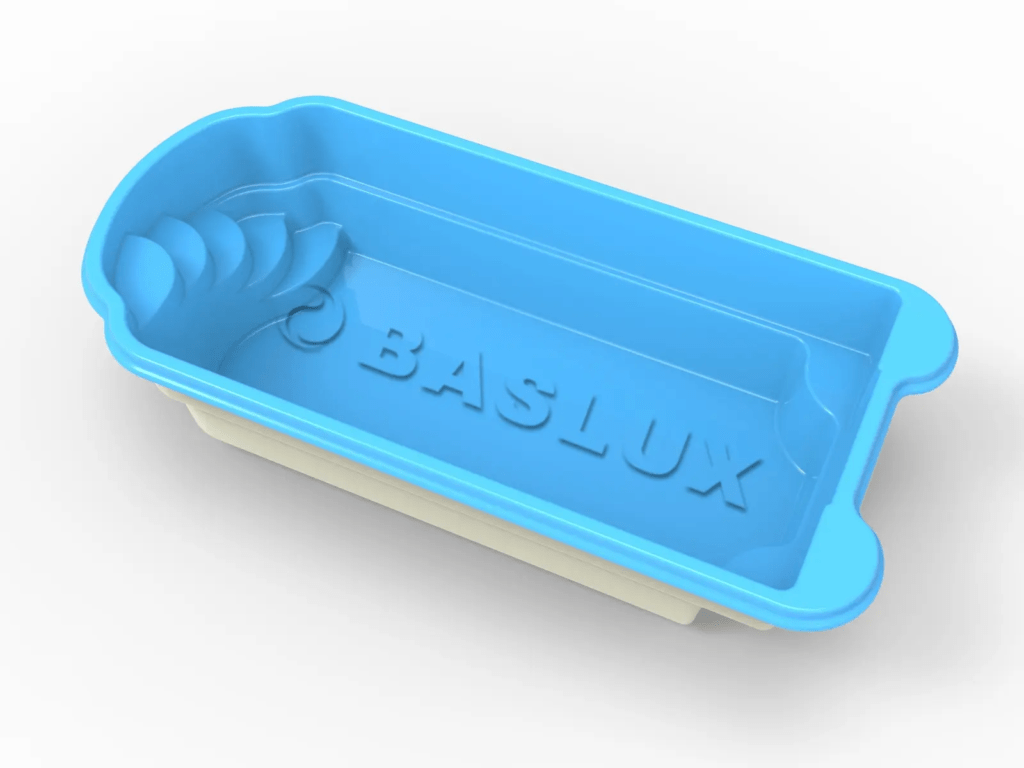 Glasfiberpool IBIZA II 6,00m x 3,00m x 1,40m