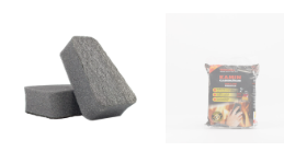 Svamp till kaminglas 2-pack