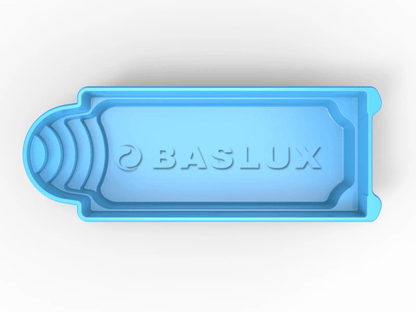 Glasfiberpool KORSYKA 9,00m x 3,70m x 1,55m