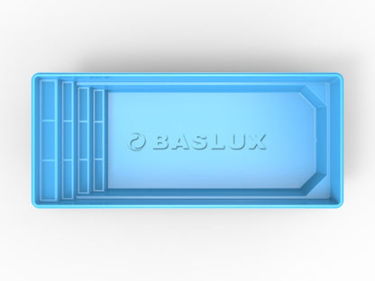 Glasfiberpool MAJORKA XL 8,40m x 3,60m x 1,50m