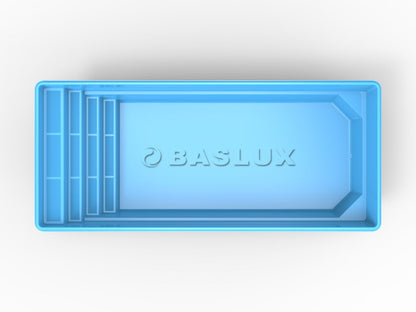 Glasfiberpool MAJORKA XL 8,40m x 3,60m x 1,50m