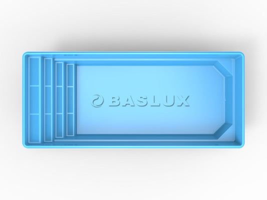 Glasfiberpool MAJORKA XL 8,40m x 3,60m x 1,50m