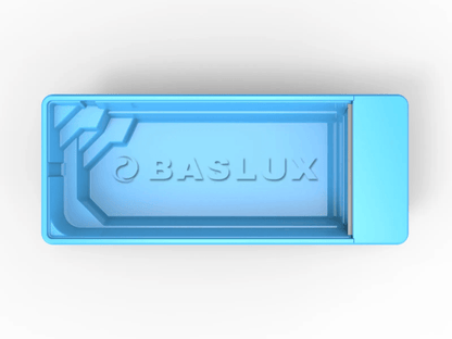 Glasfiberpool OKINAWA 7,80m x 3,20m x 1,50m