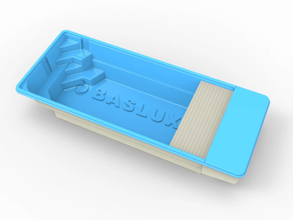 Glasfiberpool OKINAWA 7,80m x 3,20m x 1,50m