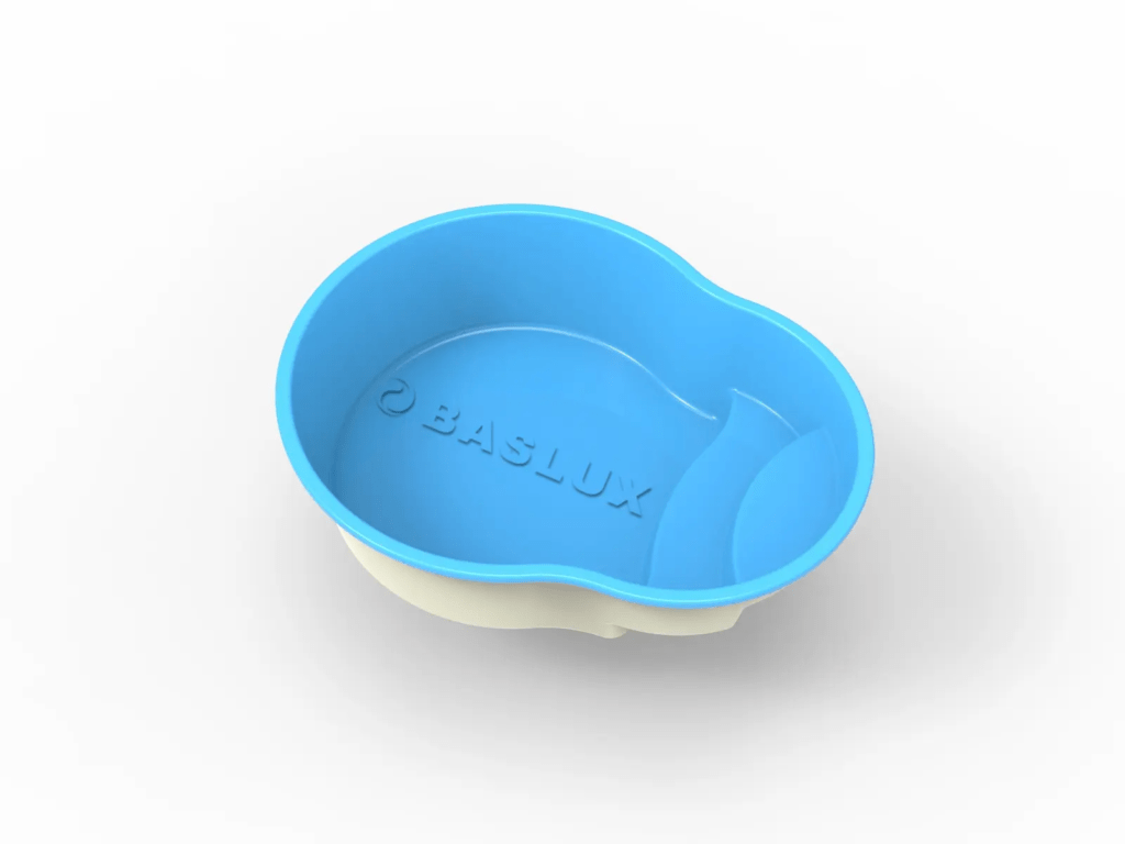 Glasfiberpool POLUS 3,00m x 2,35m x 0,80m