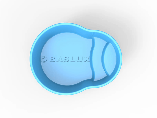 Glasfiberpool POLUS 3,00m x 2,35m x 0,80m