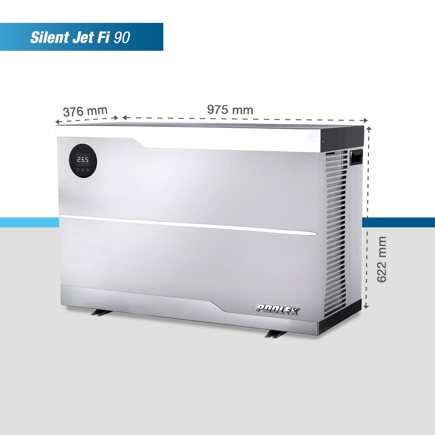 Poolvärmepump Poolex Silent Jet Fi Full Inverter