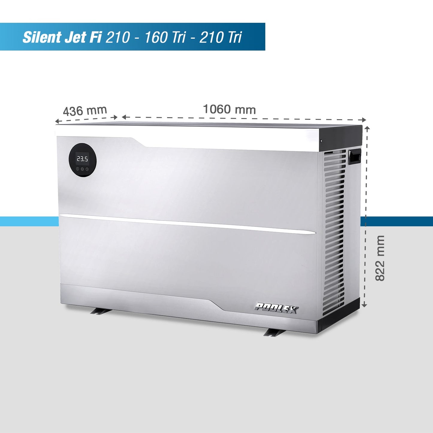 Poolvärmepump Poolex Silent Jet Fi Full Inverter