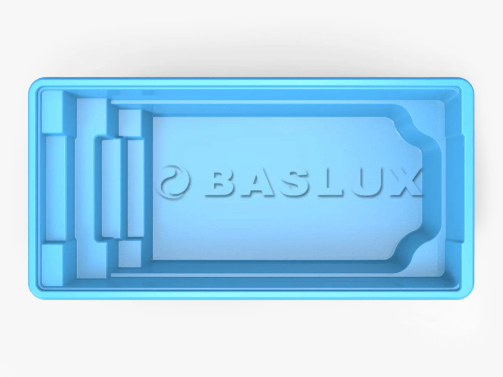 Glasfiberpool RIVIERA 7,50m x 3,15m x 1,50m