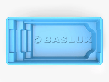 Glasfiberpool RIVIERA 7,50m x 3,15m x 1,50m