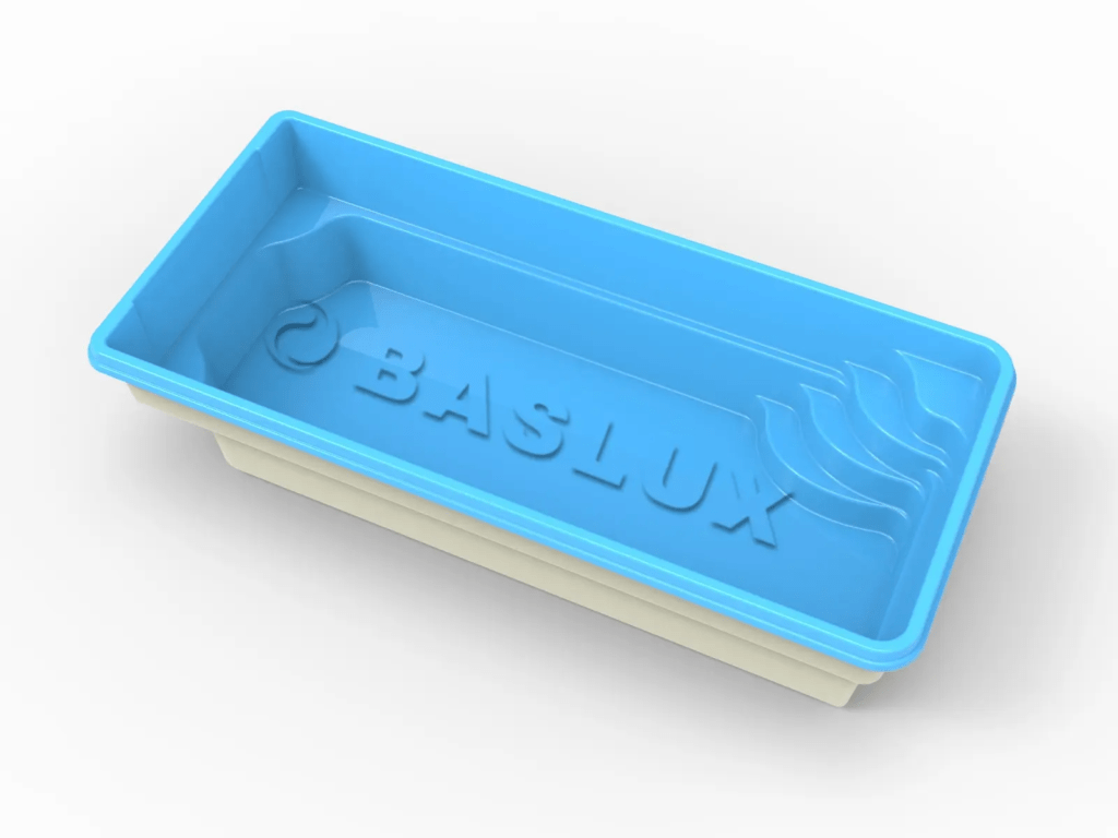 Glasfiberpool SARDYNIA 6,50m x 3,00m x 1,50m