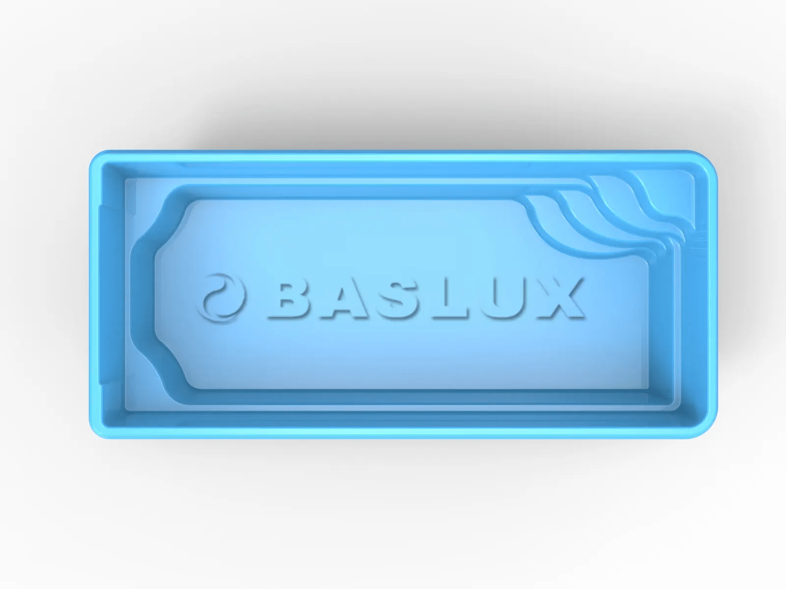 Glasfiberpool SARDYNIA 6,50m x 3,00m x 1,50m