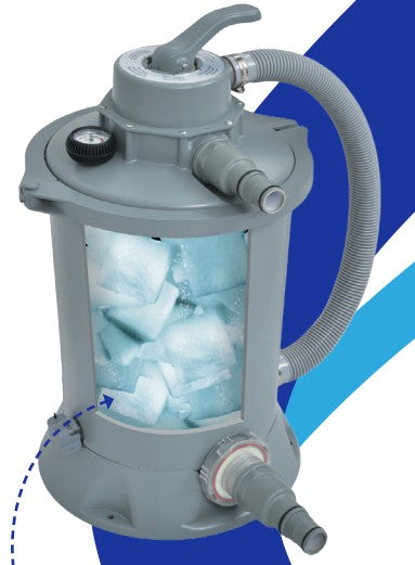 PureFlow® Filtermedia 130 g – Ersätter 10 kg Filtersand | Polymerfilter för Sandfilter