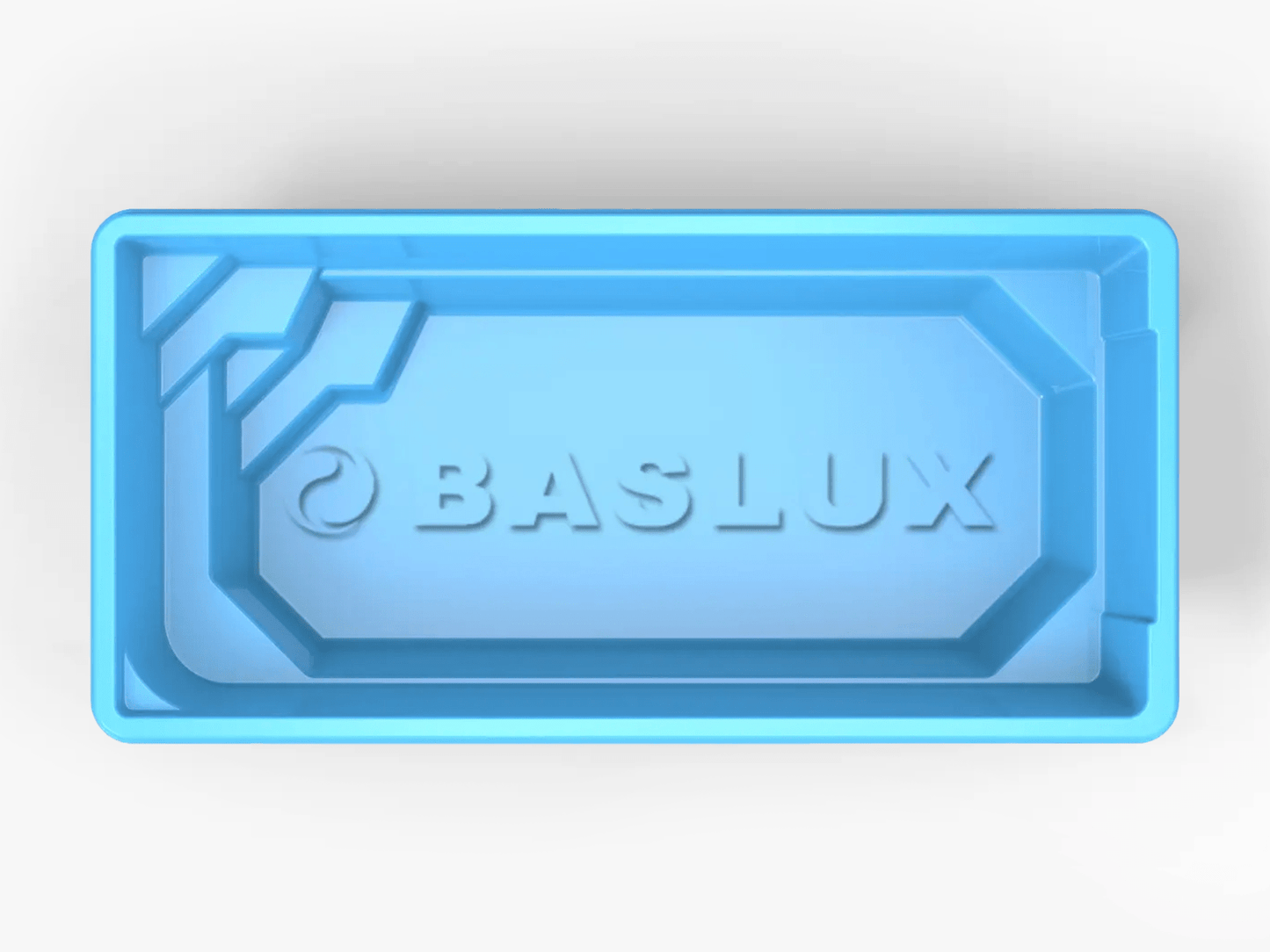 Glasfiberpool ZANZIBAR 7,00m x 3,10m x 1,35m