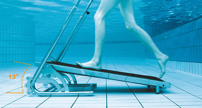 Aquajogg – vattendrivet motionsband för pool (AISI 316L)