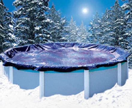 Pooltäcke vinter