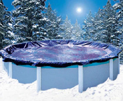 Pooltäcke vinter