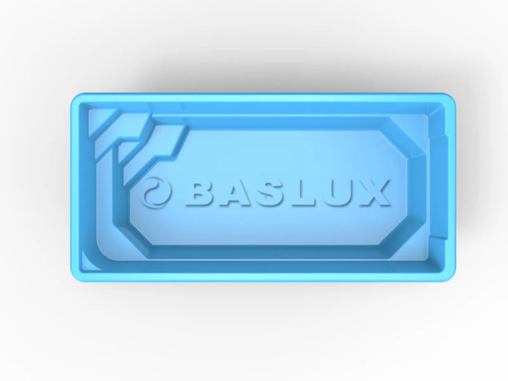 Glasfiberpool FLORYDA 5,00m x 2,80m x 1,35m