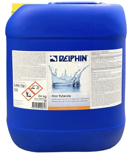DELPHIN Klor flytande 24 kg