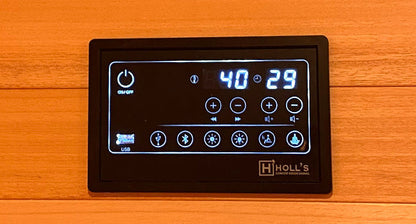 HOLL'S Hybridsauna Combi 4 personer