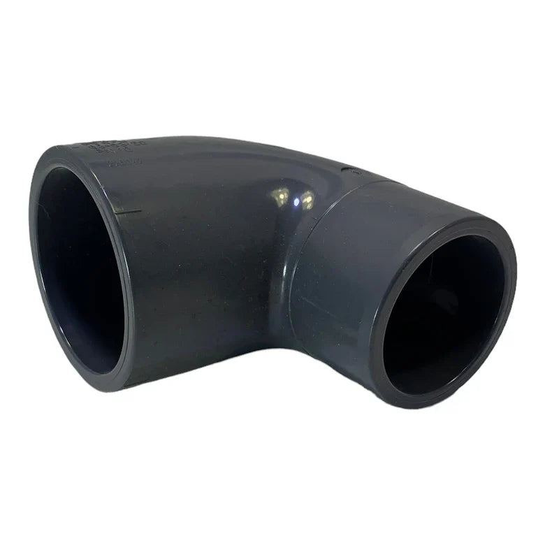 PVC Vinkel 90gr 63mm hona/hane