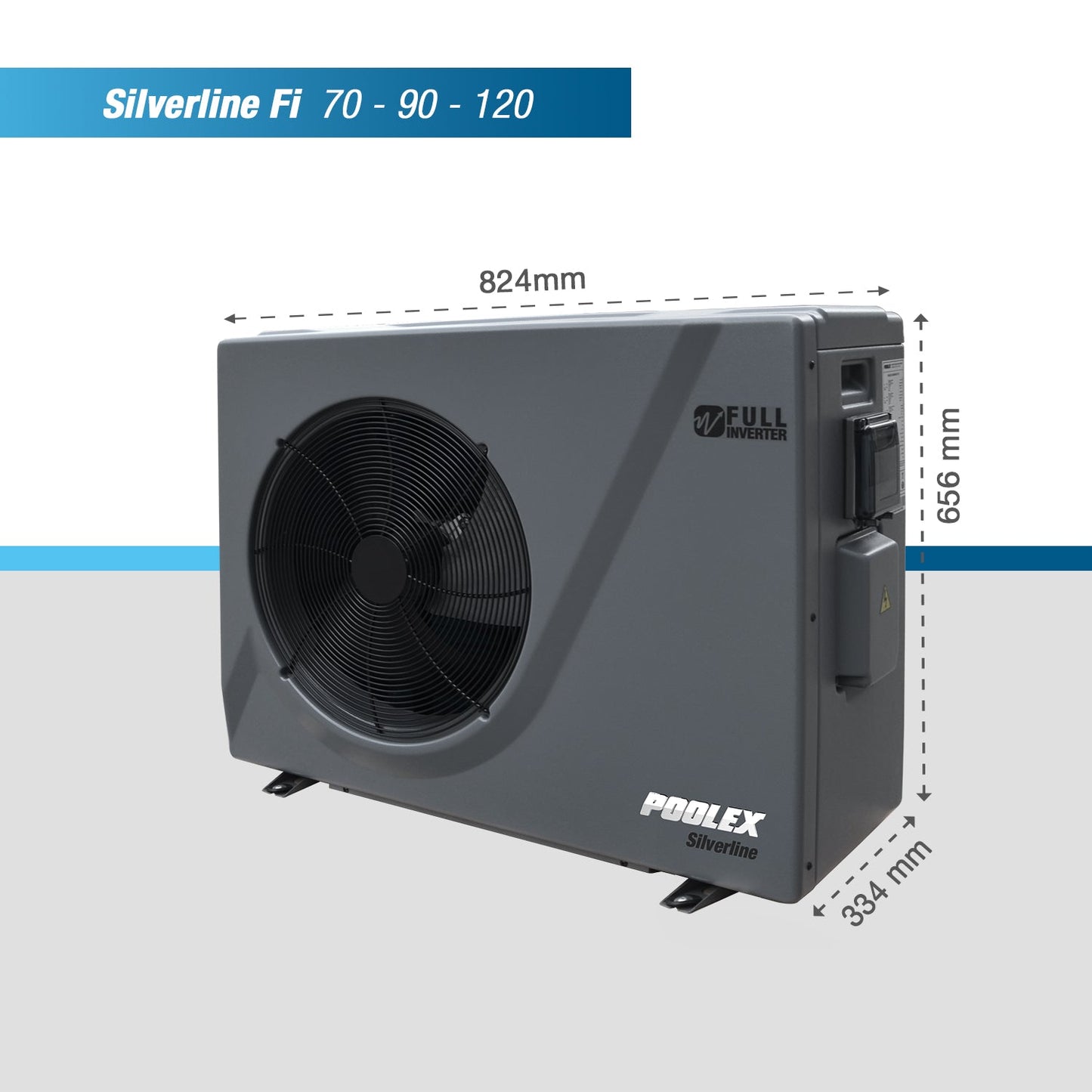 Poolvärmepump Poolex Silverline Fi Full Inverter