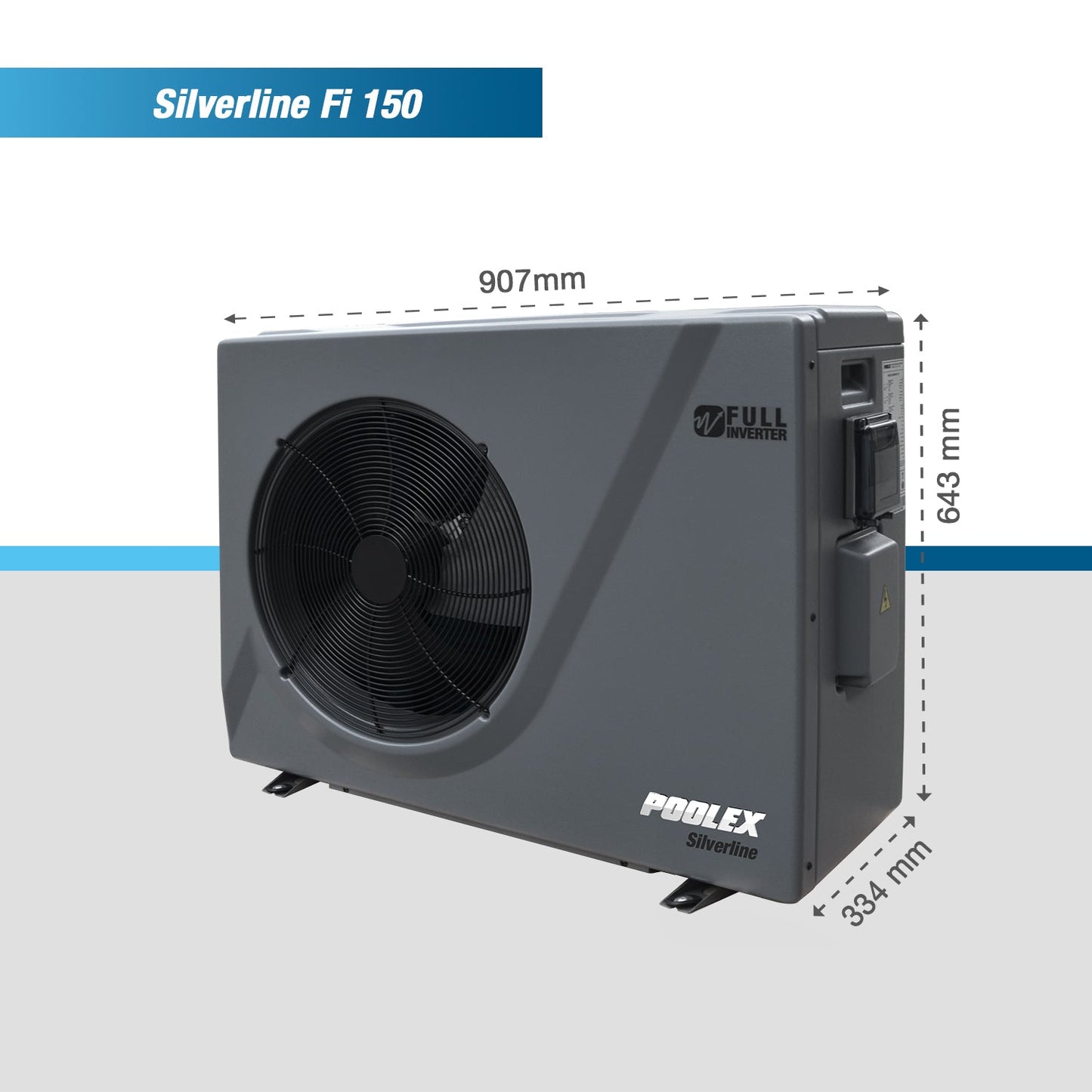 Poolvärmepump Poolex Silverline Fi Full Inverter