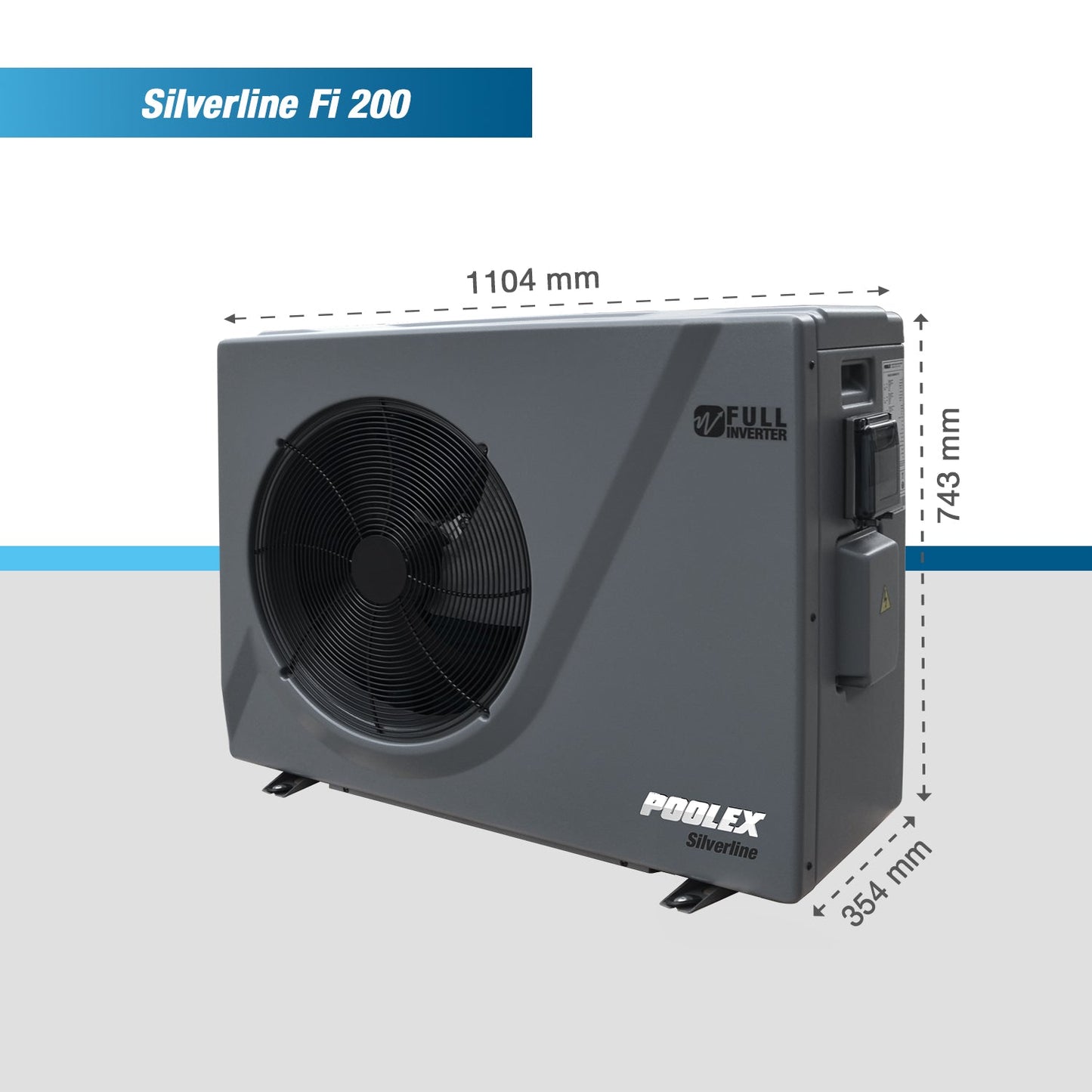 Poolvärmepump Poolex Silverline Fi Full Inverter