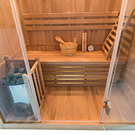 Sauna Traditionell Sense - 3 Personer bastu