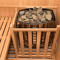 Sauna Traditionell Sense - 3 Personer bastu