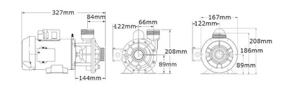Pump Gecko CIRC-MASTER Anslutning sida 1,5"
