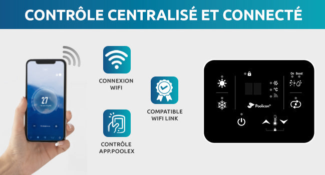 Poolex Poolican New Edition 102 Extra – 4-i-1 Teknikrum för Pool upp till 25 m³