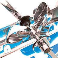 Aquabike aluminium Waterflex WR4 Air